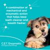 imageVirbac CET Enzymatic Oral Hygiene Chews for Dogs Small  Plaque amp Tartar Control  Single Layer Beefhide with Exclusive DualEnzyme System amp Tasty Chicken Flavor  Easy to Give Dog Dental Chew84 Ounce Pack of 1