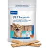 imageVirbac CET Enzymatic Oral Hygiene Chews for Dogs Small  Plaque amp Tartar Control  Single Layer Beefhide with Exclusive DualEnzyme System amp Tasty Chicken Flavor  Easy to Give Dog Dental Chew84 Ounce Pack of 1
