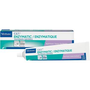imageVirbac CET Enzymatic Toothpaste Tartar amp Plaque Control for Fresh Breath  Pet Dental Care Toothpaste  Poultry Flavor 25 ozBeef