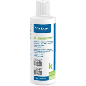 image:imageVirbac ALLERGROOM Shampoo For Dogs Cats amp Horses 8 oz  For Normal or Dry Skin16 Fl Oz